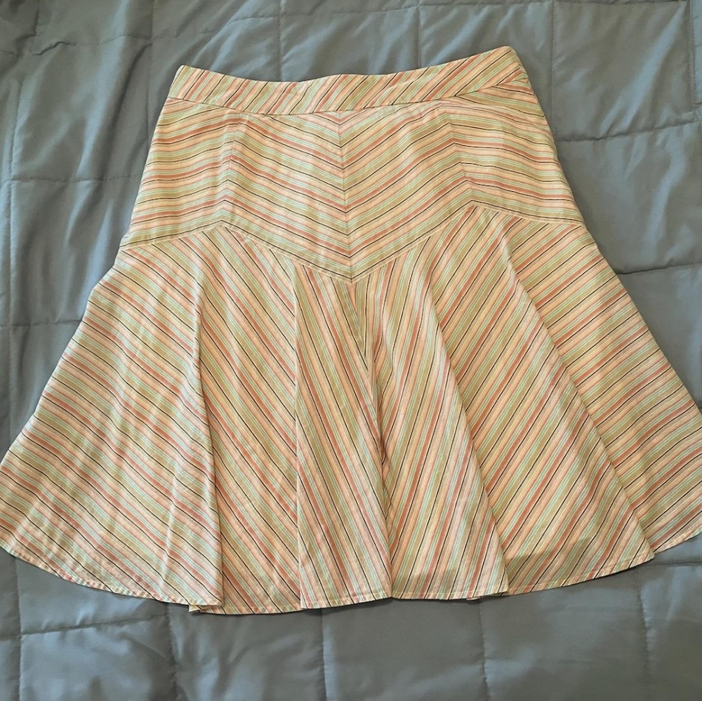 Striped skirt